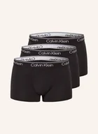 Majtki damskie - Calvin Klein Bokserki Microfiber Stretch, 3 Szt. schwarz - miniaturka - grafika 1