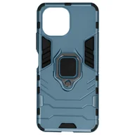 Etui i futerały do telefonów - Hybrydowa, odporna na wstrząsy obudowa Xiaomi Mi 10 Lite z metalową podstawką pierścieniową w kolorze niebieskim - miniaturka - grafika 1