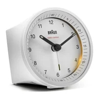 Zegary - Braun BC07W-DCF Kwarcowy budzik Biały - miniaturka - grafika 1
