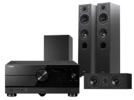 Kino domowe - Yamaha RX-A8A (czarny) + Diva 5 (czarny) + Diva 7 (czarny) + Basso 880 (czarny) - miniaturka - grafika 1
