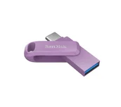 Pendrive - SanDisk Ultra Dual Drive Go 64GB USB 3.2 Typ C / USB 3.2 Lawendowy SDDDC3-064G-G46L - miniaturka - grafika 1
