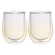 Szklanki - Altom 2-częściowy zestaw szklanek termicznych Andrea, 300 ml, żółty - miniaturka - grafika 1