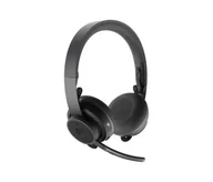 Słuchawki - Logitech Zone Wireless Bluetooth - Czarny 981-001101 - miniaturka - grafika 1