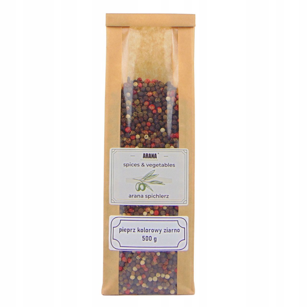 PIEPRZ KOLOROWY ZIARNISTY DOSKONAŁA JAKOŚĆ 500G