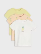 Body dla niemowląt - Sinsay - Koszulki 3 pack - pomarańczowy - miniaturka - grafika 1
