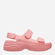 Sandały damskie - Sandały damskie Crocs Skyline Sandal W CR208183-GUAV 38-39 (W8) 24 cm Różowe (196265340934) - miniaturka - grafika 1