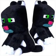 Maskotki i pluszaki - MINECRAFT KOT CZARNY PLUSZOWA MASKOTKA PLUSZAK POSTAĆ Z GRY PRZYTULANKA - miniaturka - grafika 1