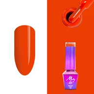 Lakiery hybrydowe - MollyLac 372 Pin-up Girl Rock&Roll hybryda 5ml - miniaturka - grafika 1