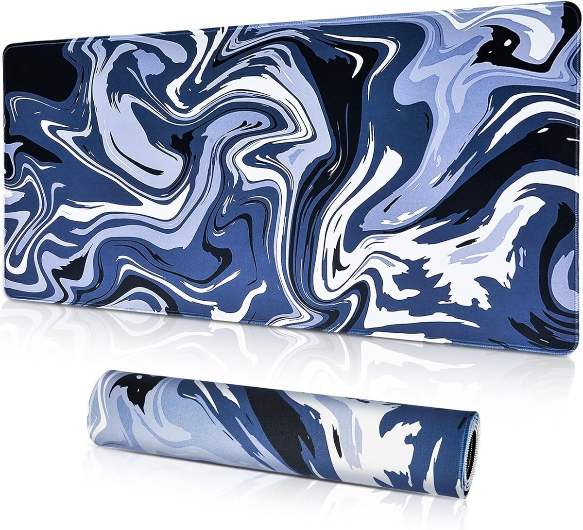 PODKŁADKA POD MYSZKE NA BIURKO 90X40 DUŻA XL WODOODPORNA GUMOWA NA BIURKO