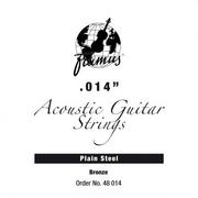 Struny gitarowe  - Framus Bronze - struna pojedyncza do gitary akustycznej .014, plain - miniaturka - grafika 1