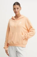 Bluzy damskie - New Balance bluza damska kolor pomarańczowy z kapturem gładka WT41507PAE - miniaturka - grafika 1
