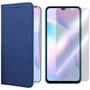 Etui i futerały do telefonów - Etui Do Xiaomi Redmi 9At Pokrowiec Magnet + Szkło - miniaturka - grafika 1