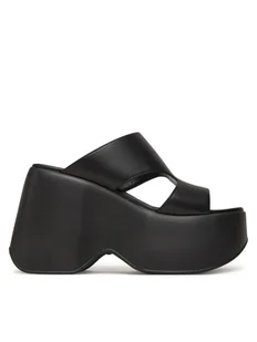 Vic Matié Klapki 1G3150D C06C070101 Czarny - Klapki i japonki damskie - miniaturka - grafika 1