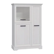 Kredensy - Kredens Lewy CHXV4211L-S24 Cortella Forte Biały - miniaturka - grafika 1