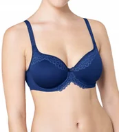 Biustonosze - Triumph biustonosz usztywniany granatowy Beauty-Full Darling WP 65F - miniaturka - grafika 1