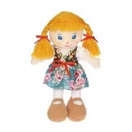 Figurki dla dzieci - Lalka Miękka Góralka zielona s - miniaturka - grafika 1