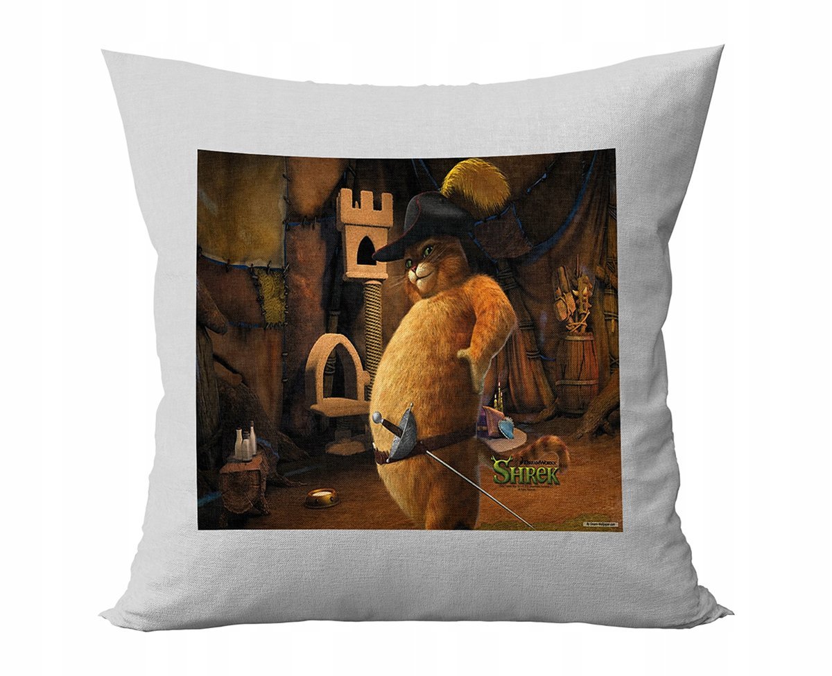 PODUSZKA PERSONALIZOWANA SHREK BAJKI POMYSŁ NA PREZENT SUPER WZORY