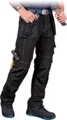 Odzież robocza - SPODNIE OCHRONNE DO PASA LHOLLMAN LH-EVERBLACK; CZARNY - miniaturka - grafika 1