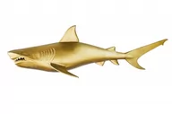 Dekoracje domu - Dekoracja ścienna rekin 105 cm złota - lewa - miniaturka - grafika 1