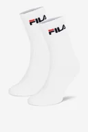 Skarpetki damskie - Fila F4401-AW24 (2-pack) Biały - miniaturka - grafika 1