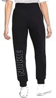 Spodnie damskie - Nike W NSW AIR PANT FLC BB Sport Trousers, damskie spodnie sportowe, kolor czarny (ice silver), L - miniaturka - grafika 1