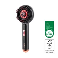 Masażery - Masażer do głowy Hoffen Expert, akumulatorowy, 3 tryby masażu, czarny - miniaturka - grafika 1