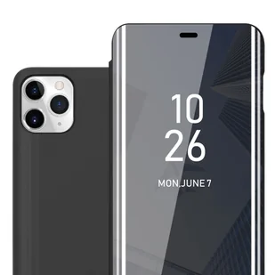 Pokrowiec Do Apple iPhone 11 PRO MAX w Etui CZARNY TURMALIN Case Cover Obudowa Ochronny Cadorabo - Etui i futerały do telefonów - miniaturka - grafika 1