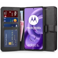 Etui i futerały do telefonów - Tech-Protect Etui Wallet do Motorola Edge 30 Neo Czarny - miniaturka - grafika 1
