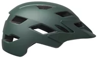 Kaski rowerowe - Bell, Kask dziecięcy, Sidetrack, ciemno zielony mat, rozmiar M - miniaturka - grafika 1