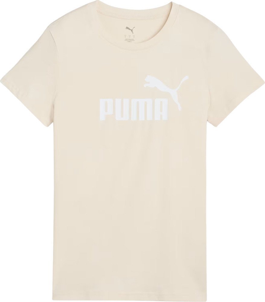 Koszulka damska Puma ESS No.1 Logo Tee beżowa 682371 87 S
