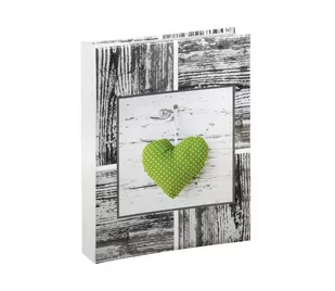 Hama - Album na zdjęcia 17,5x23 cm 100 stron serce - Ramki na zdjęcia - miniaturka - grafika 1