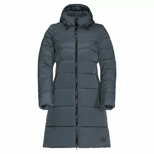 Płaszcze damskie - Damski płaszcz Jack Wolfskin EISBACH COAT W slate blue - S - grafika 1