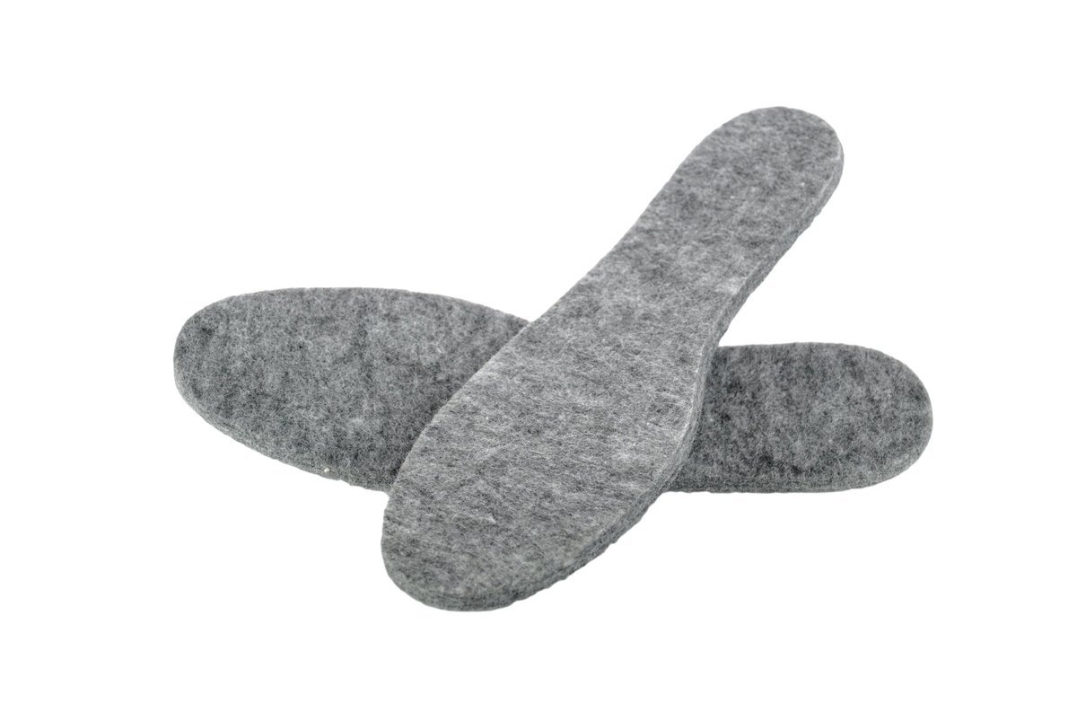FILCOWE WKŁADKI DO BUTÓW GRUBE 6 mm Rozmiar 37