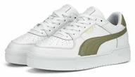 Sneakersy damskie - Buty sportowe Puma CA Pro Classic r.44,5 Białe Skórzane Trampki Sneakersy - miniaturka - grafika 1