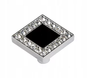 Schaffner Gałka Mia kwadratowa 32/32 mm czarna GMIKBL - Klamki - miniaturka - grafika 1