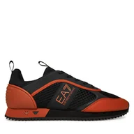 Sneakersy męskie - Sneakersy EA7 Emporio Armani X8X027 XK050 D188 Czarny - miniaturka - grafika 1