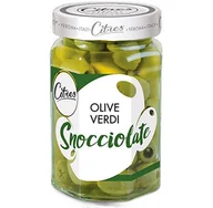 Pasztet i przetwory mięsne - Zielone oliwki bez pestek, słone Snocciolate 290g - Citres - miniaturka - grafika 1