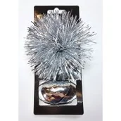 Opakowania i torebki na prezenty - Rozeta srebrna - miniaturka - grafika 1