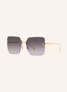 Fendi Okulary Przeciwsłoneczne fn000672 gold - Okulary przeciwsłoneczne - miniaturka - grafika 1
