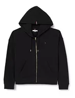 Bluzy damskie - Tommy Hilfiger Bluza damska z kapturem, Czarny, 3XL - miniaturka - grafika 1