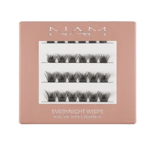 NAM Everynight Wisps kępki do rzęs 10 i 12mm Czarne - Sztuczne rzęsy i akcesoria - miniaturka - grafika 1