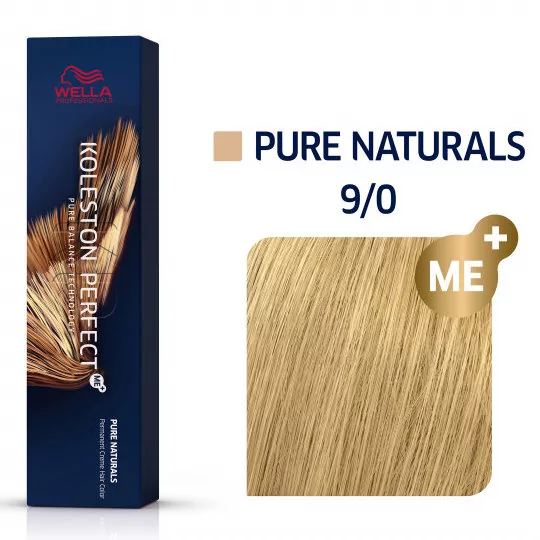 Wella Kolpio Perfect farba do włosów Pure Naturals 9/0, 60 ml