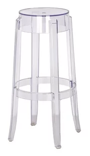 Hoker CHARLES 76 118-APC2.CLEAR - King Home  - Taborety i hokery - miniaturka - grafika 1