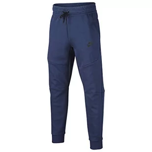 Nike Męskie spodnie B NSW Tch FLC, Miternachtsmarine/czarny, XL - Spodenki męskie - miniaturka - grafika 1