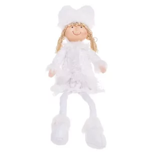 Dekoracja Świąteczna, Uśmiechnięty Elf, Wys. 55 Cm - Ozdoby bożonarodzeniowe - miniaturka - grafika 1