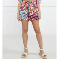 Spodenki damskie - Desigual Szorty + pasek | Relaxed fit - miniaturka - grafika 1