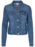 Kurtki damskie - Noisy may Kurtka dżinsowa "Debra" w kolorze niebieskim - miniaturka - grafika 1