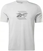 Koszulki męskie - REEBOK - KOSZULKA MĘSKA TS AC GRAPHIC TEE IC5036 SZARA SPORTOWA - miniaturka - grafika 1