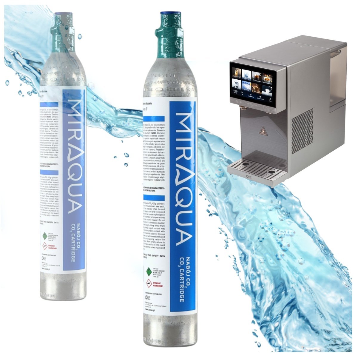 Nabój CO OPUS MIRAQUA z wymianą