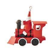 Ozdoby bożonarodzeniowe - Dekoracja świąteczna G-Bork Santa in Red Train - miniaturka - grafika 1